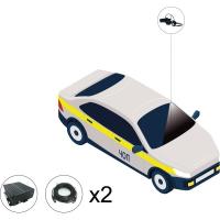 Комплект видеонаблюдения для служебного транспорта и ЧОП под ПП № 969 (офлайн HDD+SD)