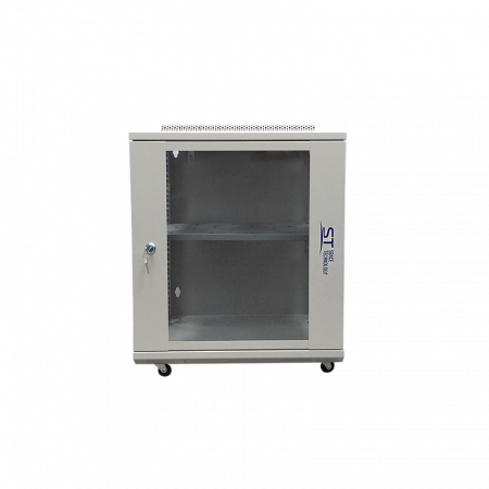 Шкаф ST-NC12U600 (СЕРЫЙ) С ПОЛКОЙ